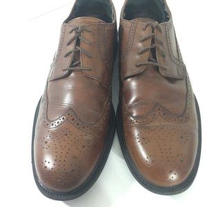Banana Republic Mens Shoes Size 11 Brown Leather Wingtip